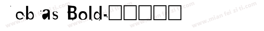 Nebras Bold字体转换
